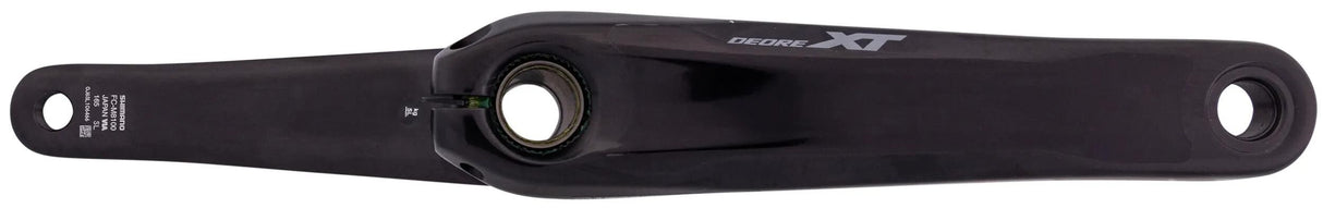 Shimano crankstel deore xt fc-m8100 crank arm set shim. fc-m8100 165mm