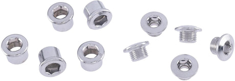 Contec kettenblattschraube c.nut ct chain ring screw c-nut for 2sp cranks 5pcs.