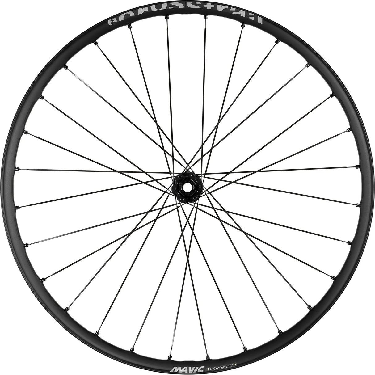 Mavic laufrad e-crosstrail sl wheel e-crosstrail sl 27,5 fr. 6h 15x110mm
