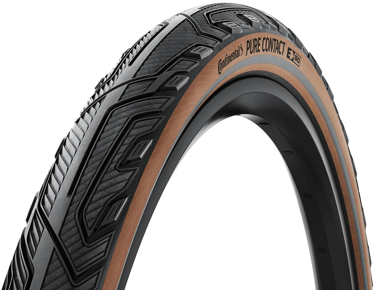 Continental reifen pure contact tyre conti pure contact 55-584 bl coffee reflex