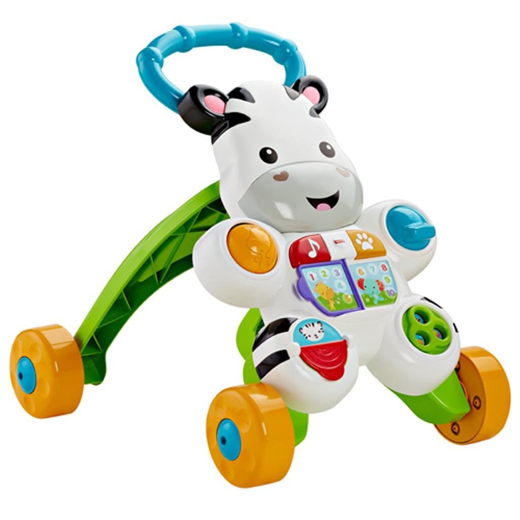 Fisher price loop met mij zebra + licht en geluid