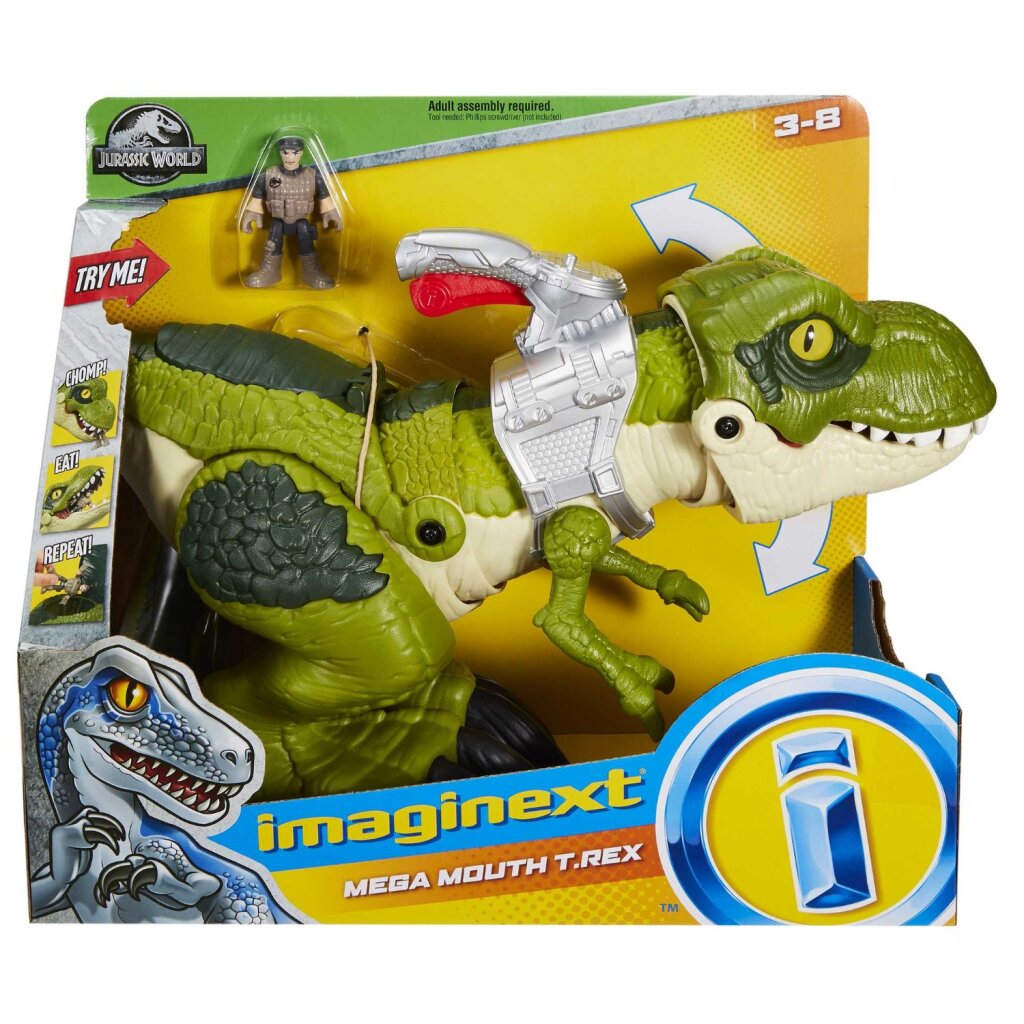 Fisher price imaginext jurassic world megamouth t-rex