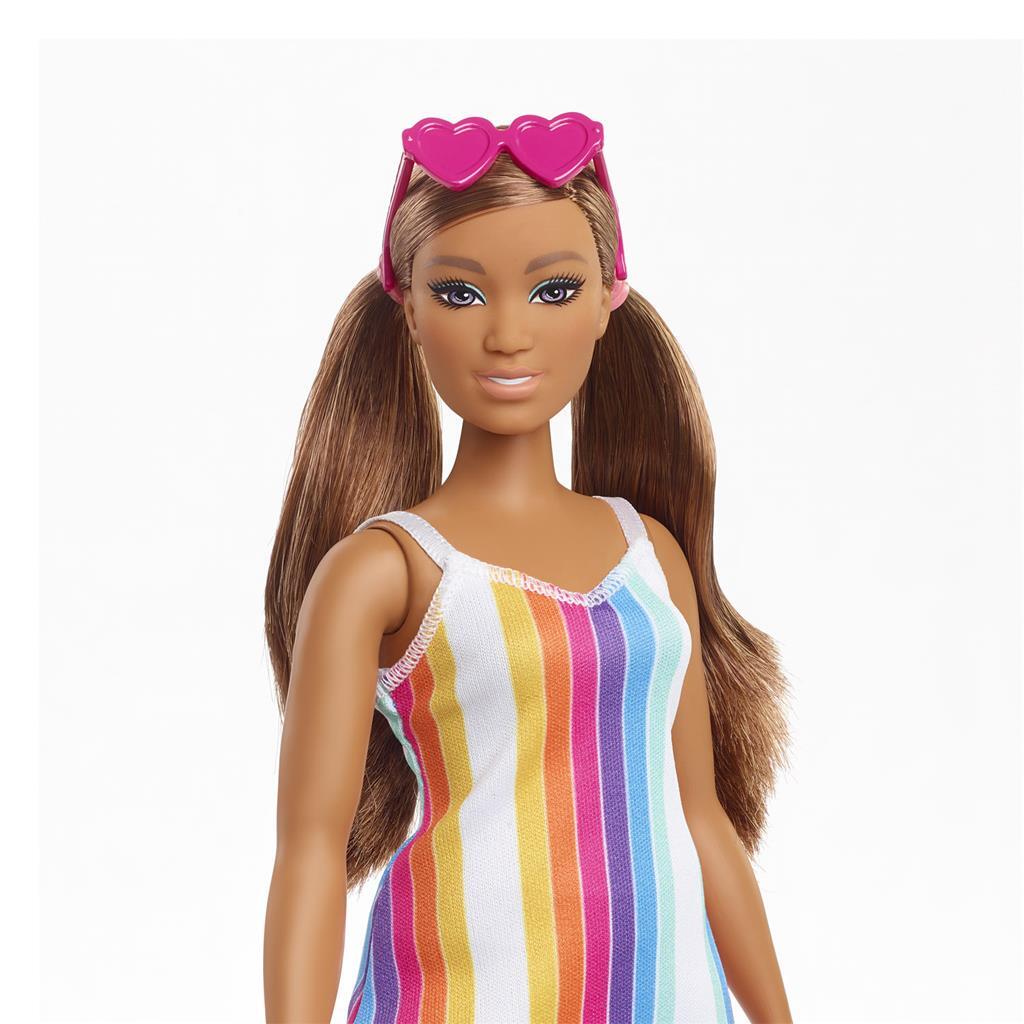 Barbie loves the ocean pop regenboogjurk