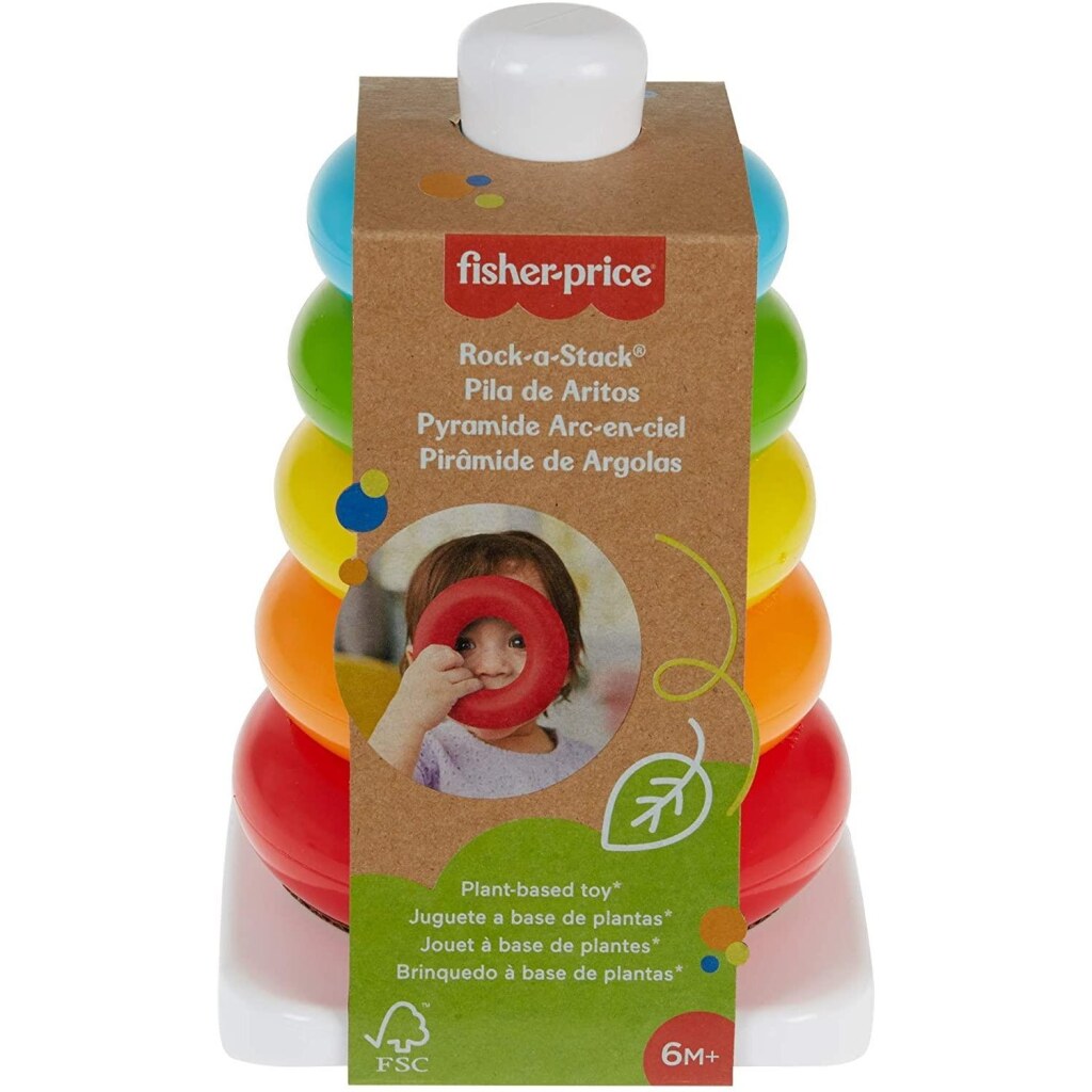 Fisher-Price Kleurenringpiramide (eco-friendly)