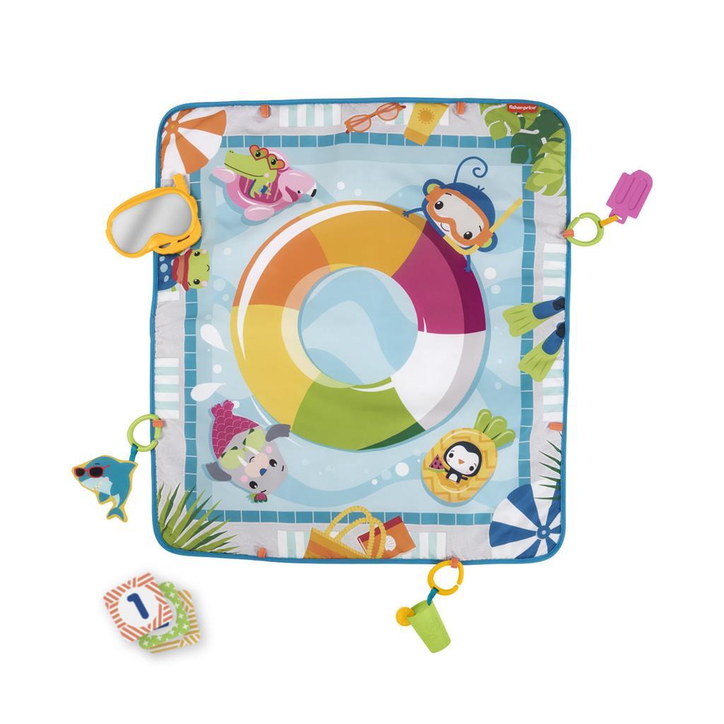 Fisher-price - speelmat met zwembadthema - activiteitenmat