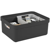 Sunware sigma home opbergbox 24l antraciet 44,5 x 34,5 x 18 cm