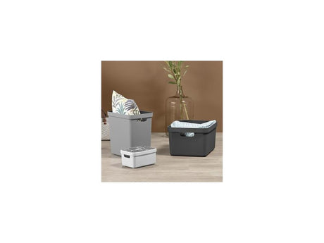 Sunware sigma home opbergbox 32l antraciet afmeting 44,4 x 34,2 x 24,2 cm