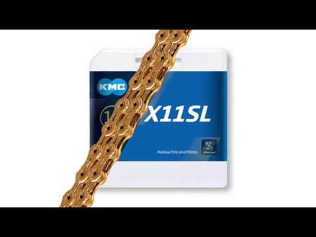 KMC Fietsketting X11SL Ti-N Goud 118 schakels