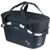 Basil fietsmand classic carry all iso met mik bevestiging 18 liter 38 x 21 x 27 cm - zwart