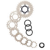 SunRace cassette 10 speed 11-28t. csrs0 zilver alu spider