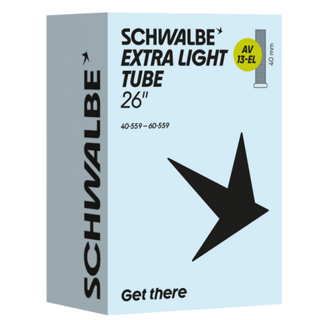 Schwalbe benelux b.v. schwalbe binnenband av13-el 26 40 60-559 av 40mm