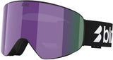 Bliz flow brown w purple multi - ski goggle