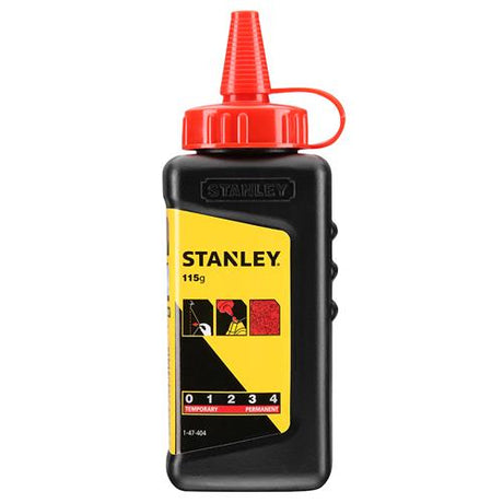 Stanley handgereedschap stanley slaglijnpoeder rood 225gr