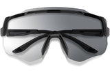 Smith Momentum bril black photochromic clear to grey