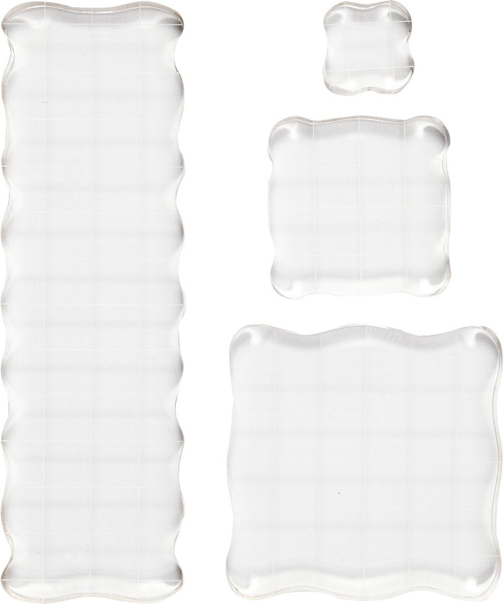 Creativ company stempelblok set, 4st.