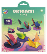 Moxy origami, 19,5x19,5cm 12 vellen 2 assorti dieren vogels