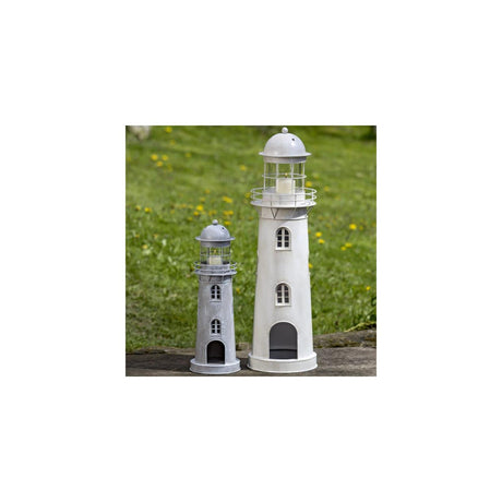 Boltze home lantaarn vuurtoren set 2-delig h54-75cm