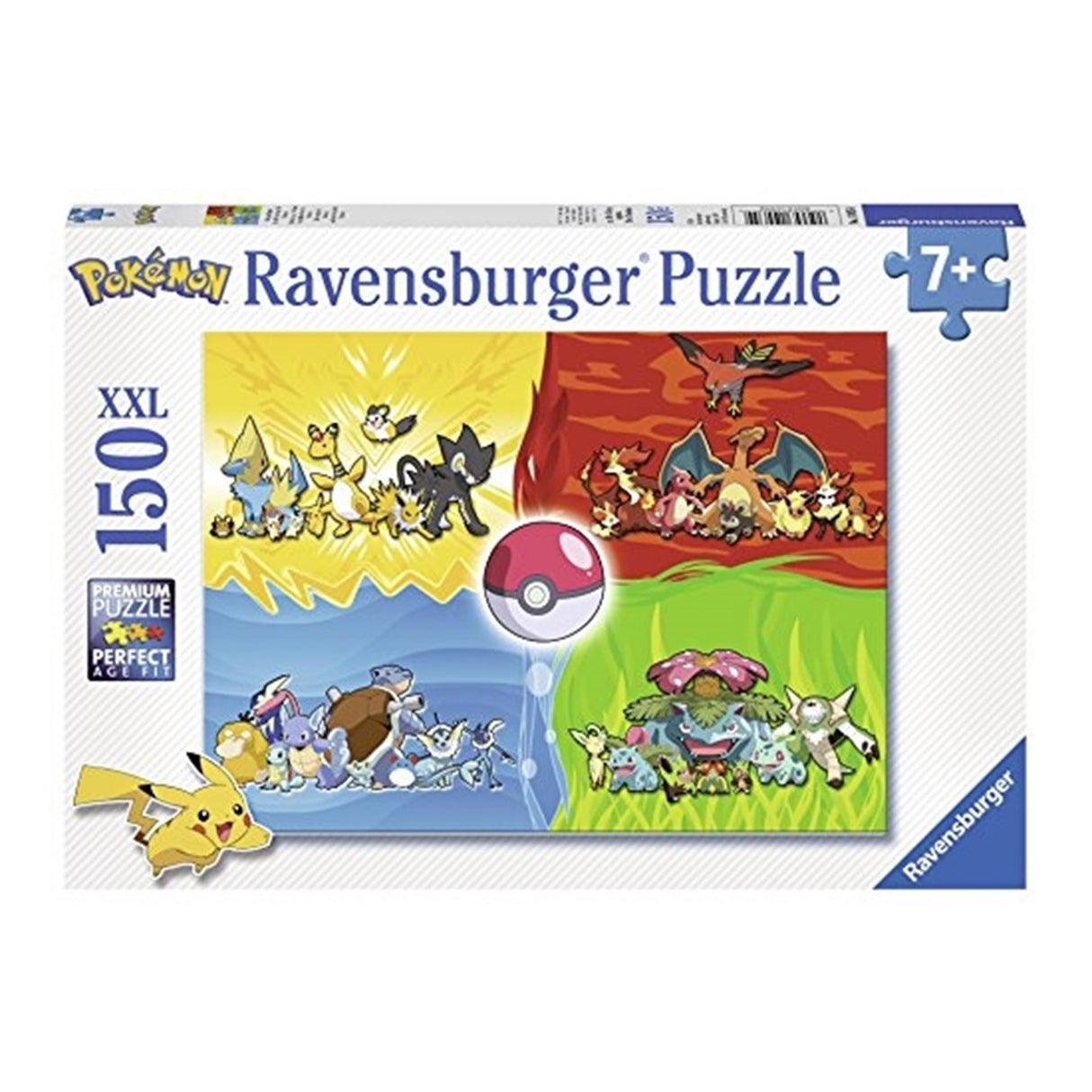 Ravensburger puzzel 150st. xxl pokemons