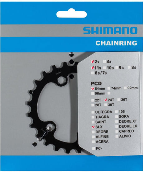 Shimano kettingblad SLX 11V 24T Y1VG24000 M7000
