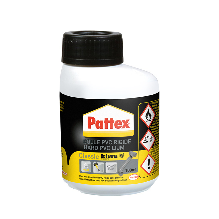 Pattex 1001019 - hard pvc-lijm 100ml | 6 stuks