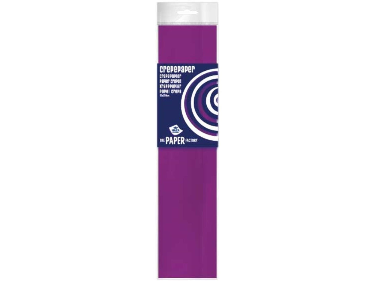 Haza crepepapier 50x250 cyclaam pak a 10 rol