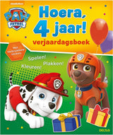 Paw patrol verjaardagsboek - hoera, 4 jaar!
