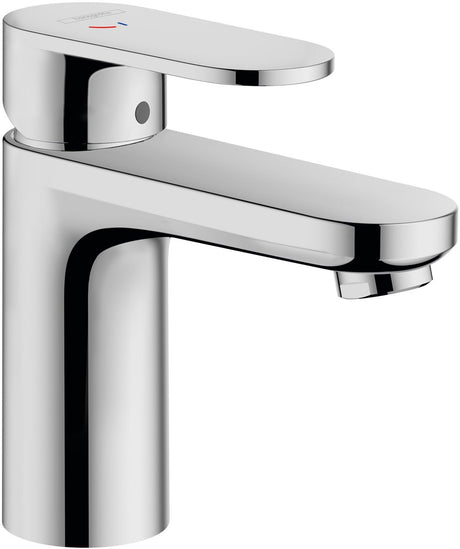 Hansgrohe vernis blend - wastafelmengkraan - ééngreeps bediening - coolstart energiebesparend - met trekwaste - 100mm maat - chroom