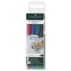 Faber-castell marker faber castell multimark permanent s 4-delig etui fc-152304