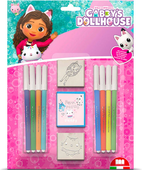 Gabby's poppenhuis stempelset, 11dlg.