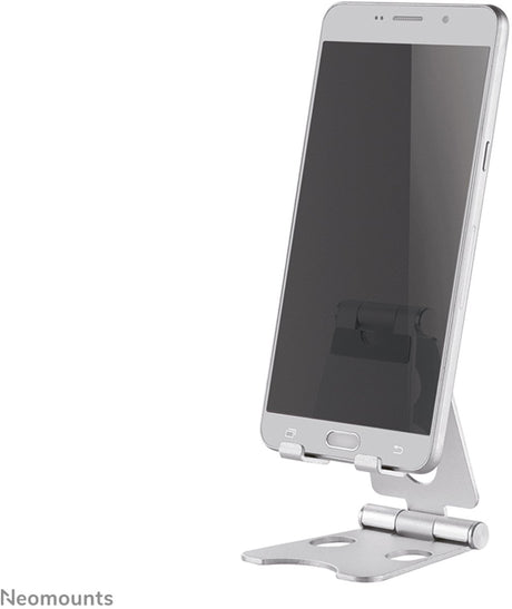 Neomounts ds10-150sl1 opvouwbare telefoonsteun t m 4,7 - zilver