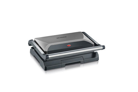 Severin compacte multigrill 800w grijs metallic kg 2394