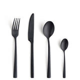 Amefa manille vintage - zwart -16 delige bestekset - 4 persoons
