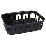 Curver essentials afdruiprek 39x29x10.9 cm antraciet