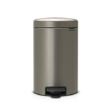 Brabantia newicon prullenbak - 12 liter - platinum