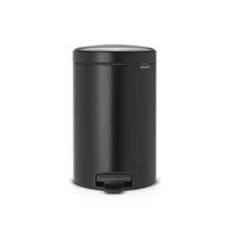 Brabantia newicon prullenbak - 12 liter - matt black