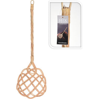 Home styling rotan mattenklopper 24x72 cm