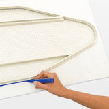 Brabantia strijkplankonderlaag - universeel - vilt - 135 x 49 cm - white
