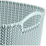Curver knit opbergmand maat l 19 l blauw