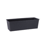 Bloembak 12 x 16 x 40 cm pp assorti kleur | 6 stuks