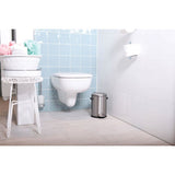 Eko - belle deluxe pedaalemmer 3 liter - stainless steel plastic - mat rvs - prullenbak