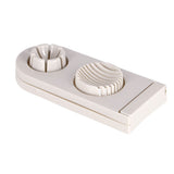Excellent houseware dubbele eiersnijder 4 assorti | 6 stuks
