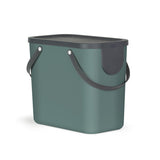 Rotho albula afvalscheidingsprullenbak 25l mistletoe groen