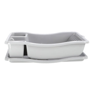 Curver afdruiprek s met plateau lichtgrijs 29x39x11cm