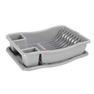 Curver afdruiprek s met plateau lichtgrijs 29x39x11cm