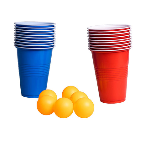 Clown games beer pong 20 cups 6 balls