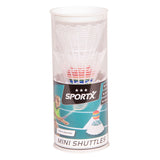 SportX Mini Badminton Shuttles in Koker, 3st.