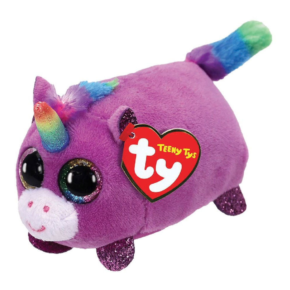 Ty Beanie Ty Teeny Ty's Rosette Unicorn, 10cm