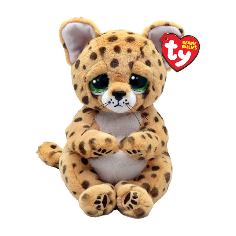 Ty Beanie Babies Bellies Lloyd Leopard, 15cm