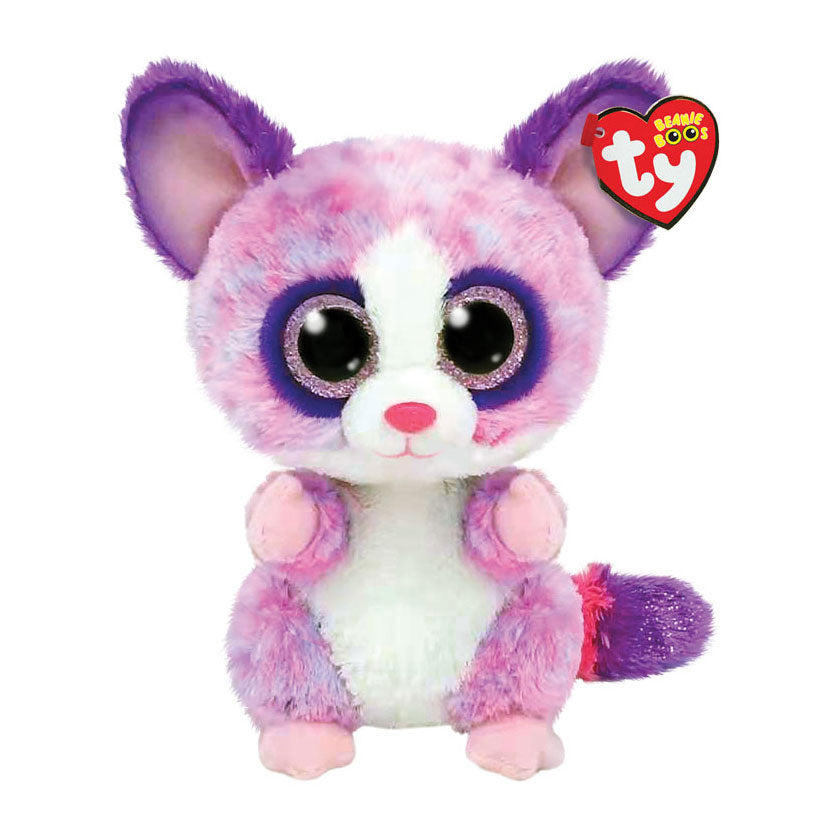 Ty Beanie Boo's Becca Pink Bush Baby, 15cm