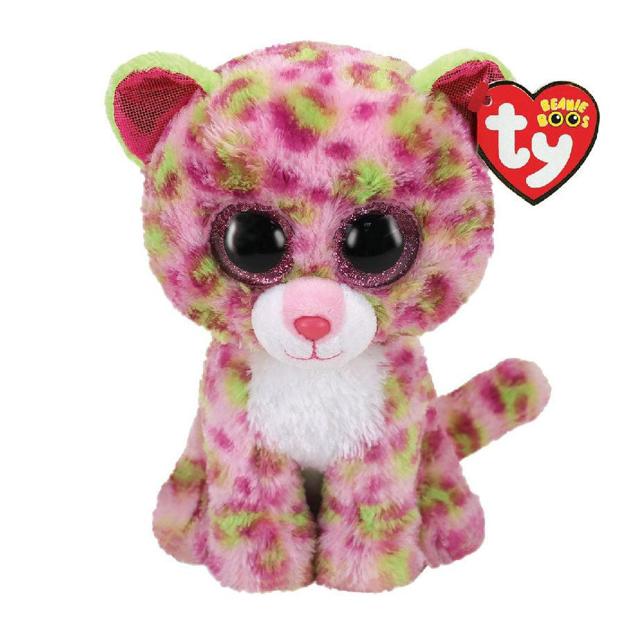 Ty beanie boo's lainey leopard, 15cm